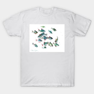 Tiger Barb Aquarium Fish T-Shirt